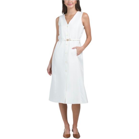 Tahari ASL Dresses & Skirts - TAHARI ASL Button Front Dress